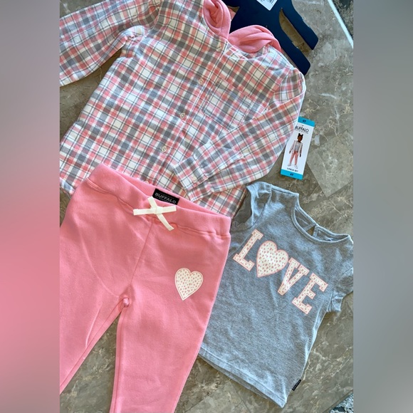 Buffalo Girl’s 3-Piece Shirt Jacket Set - Picture 2 of 6